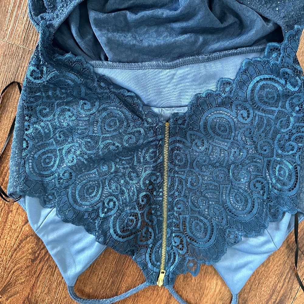 Navy blue short dress